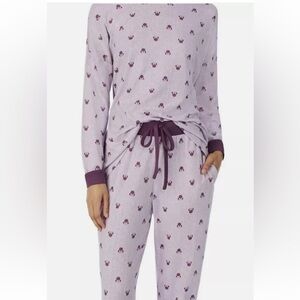 Disney Minnie Mouse Pajama Set in Purple L